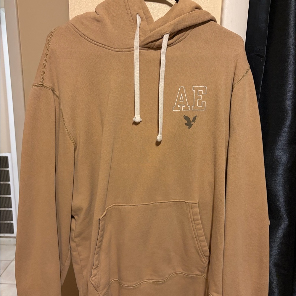 American Eagle Outfitters Brown Hoodie for Men